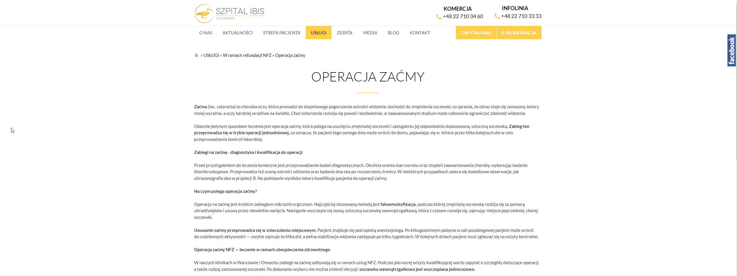 Operacja zaćmy – dlaczego wczesna diagnoza jest tak ważna?